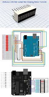 Arduino And Led Bar Display Circuit Diagram Code Arduino Led Bar Displays Arduino