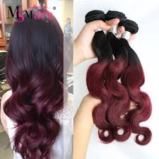 The most common black red ombre hair material is jacquard. 1b Burgundy Malaysian Body Wave Black Red Ombre Burgundy Malaysian Hair Weave Bundles Ombre Red Two Tone Burgundy Hair Weave 3pc Malaysian Hair Weave Burgundy Hair Weavehair Weave Aliexpress