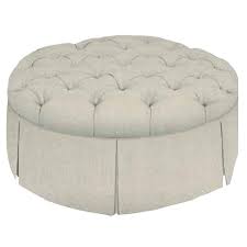 A good coffee table is a key component of any living room, but an ottoman coffee table takes style to a new level. Custom Coffee Table Ottoman Round Luxe Home Company