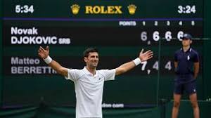 105, achieved on 22 july 2019. Novak Djokovic Wins 6th Wimbledon Secures His 20th Grand Slam Title Euronews