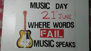 World music day 2020 mix. Music Day Poster Music Day Drawing World Music Day Youtube
