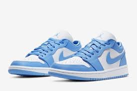 University Blue Shows Love For The Air Jordan Sneaker Freaker In 2020 Jordan 1 Low Air Jordans Jordans