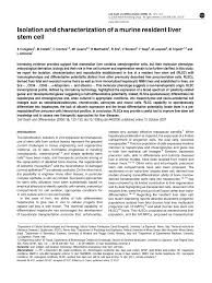 Please be aware, i don't have any cards for sale, this blog is a means of passing on information i have gathered over many decades of collecting. Pdf Isolation And Characterization Of A Murine Resident Liver Stem Cell