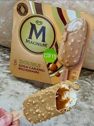 Our salted caramel ice c. Dansway Gifts And Bargains Uk Yummy Magnum Double Gold Caramel Billionaire Ice Cream At Tesco Facebook