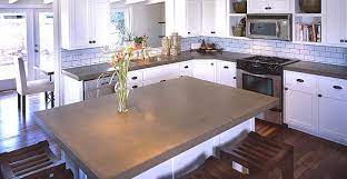 Concrete countertops work well in kitchens ranging from modern to rustic, making them a versatile option for a number of kitchen designs. Concrete Kitchen Countertops Ideas Care Contractors The Concrete Network
