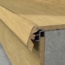 Suitable for vertical or raked back risers. Quickstep Laminate Stair Nosing Incizo Per 215m Length