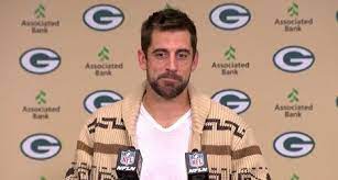 You Re Out Of Your Element Aaron Rodgers Rocks The Big Lebowski Sweater Shutdown Corner
