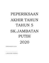 Masa (minit) 20 40 60 80 100 bilangan cacing yang mati 4 10 15 18 20 (a) apakah tujuan penyiasatan. Soalan Peperiksaan Sains Tahun 5 Flip Ebook Pages 1 8 Anyflip Anyflip
