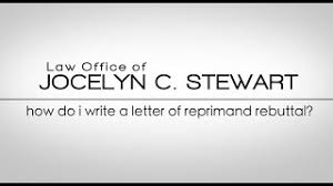 If you ever needed to write official documents while in the army, then you could benefit by having army letterhead templates like these to make your job if your line of work involves dealing with letters and other documents, then you might see a need for letterhead templates to give you shortcuts for your. Rebuttals To Letters Of Reprimand Law Office Of Jocelyn C Stewart