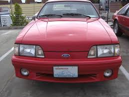 Image result for Bright Red 1993 Mustang