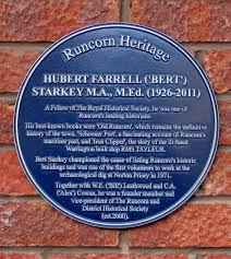 Hubert Farrell ('Bert') Starkey blue... © Jaggery :: Geograph Britain and  Ireland