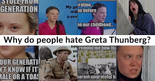 Du hast bestimmt lust dir ein buch durchzulesen, das dir ein bisschen geld bringt Why Do People Hate Greta Thunberg David At The Hall Of Einar