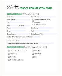 In order to receive notifications about bid opportunities or to be issued purchase orders (pos) through procureaz vendor registration. Free 8 Sample Vendor Registration Forms In Pdf Ms Word Excel