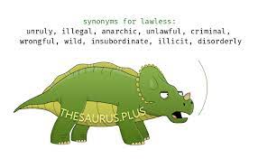 Change your default dictionary to american english. More 500 Lawless Synonyms Similar Words For Lawless