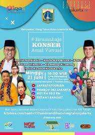 Последние твиты от panitia hut jakarta (@panhutjakarta). Hut Jakarta 2020 Tanpa Jakarta Fair Diganti Konser Amal Virtual Kumparan Com