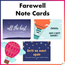 When you make the effort to write a farewell message, you show that you value people and their contribution to your life. Goodbye Notes Worksheets Teaching Resources Teachers Pay Teachers