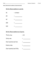 Apr 29, 2021 · read different authors, genres, and styles of writing. Write 1 2 And 3digit Numbers In Figures And Words Homework Sheet Teaching Resources