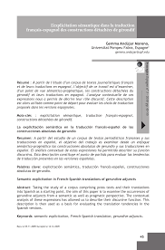 Comment dire « repose en paix » en allemand? Pdf L Explicitation Semantique Dans La Traduction Francais Espagnol Des Constructions Detachees De Gerondif