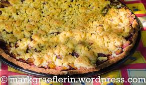 Die perfekte alternative für einen hefeteig für euren obstkuchen. Schneller Markgrafler Zwetschgen Streusel Kuchen Mit Quark Ol Teig Lebensart Im Markgraflerland