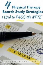 Pt Boards National Physical Therapy Examination Study Guide And Calendar Physical Therapy Student Physical Therapy Assistant Student Physical Therapy Assistant School