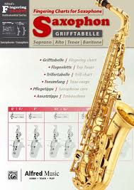 alfred music publishing grifftabelle saxophon