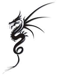 Cool Tribal Dragon Tattoo Design Tattoo Ideas Tribal Dragon Tattoos Dragon Tattoos For Men Dragon Tattoo For Women