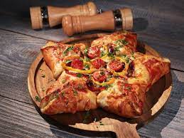Star Shaped Pizza With Chorizo And Prosciutto Recipe Pizza Shapes Chorizo Prosciutto