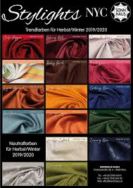 Wir nähern uns dem herbst und da es schon die ersten anfragen nach den modetrends herbst/winter 2019/20 gab, kommen hier und heute die wichtigsten trends zu farben und mustern. New York Farbtrends Fur Herbst Winter 2019 2020 Sonnhaus