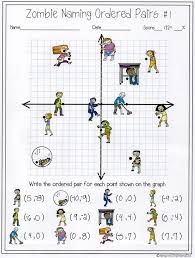Midpoint And Distance Worksheet My Math Students Will Love This Zombie Naming Ordered Pairs Coordinates Math Coordinate Graphing Learning Math