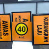 1 arahan teknik (jalan) 2e /87 jabatan kerja raya guide signs design and application caw angan jalan, ibu pejabat j.k.r., jalan. 1