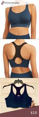 Selecione uma das opções abaixo: Avia Blue Wirefree Sports Bra 34c 40d 40dd E Sports Bra Clothes Design Support Bras