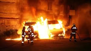 Man in fire truck in action, fire, smoke and flames. Fire Extinguisher Stock Videos Royalty Free Fire Extinguisher Footages Depositphotos