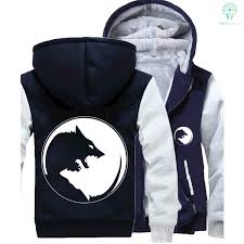 Ying Yang Wolf Jacket For Wolves Lovers Familyloves Com