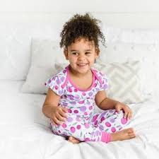 Little Sleepies Plums Flutter Sleeve Two Piece Bamboo Pajama Set