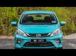 Perodua Myvi 2018 Premium X Peppermint Green Metallic Youtube
