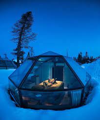 Glass Igloos Hotel Resort In Finland Glass Igloo Hotel Glass Cabin Architecture