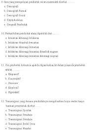 Simulasi dan komunikasi digital kelas x semester 1 brainly. Contoh Soal Pilihan Ganda Geografi Kelas X Semester Genap Tentang Peta Soal Ulangan Geografi Kelas 10 Semester 2 Kunci Dunia