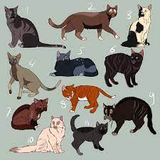 Cat Adoptables By Miiadoptables On Deviantart Hadas