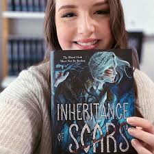 INHERITANCE OF SCARS is out TODAY!! 🗡🩸 After nine years of pursuing  publication, countless rejections and rewrites, and lots of tears, my debut  novel is out
