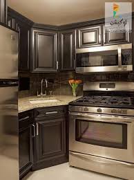 احدث ديكورات مطابخ صغيرة 2017 2018 تجعل ديكور المطبخ اكثر اتساعا لوكشين ديزين نت Kitchen Remodel Small Kitchen Design Modern Small Kitchen Design Small