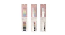 1200 Pcs Self-Stick Index Tabs Sticky Note Tabs Cartoon Page Flags Cute  Animals Bookmarks Mini Sticky Note Paper Page Markers Stickers For Students  ...