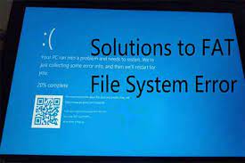 5 Best Methods To Fix Fat File System Error Fastfat Sys