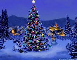 Christmas Tree Nature Christmas Tree Wallpaper Christmas Desktop Beautiful Christmas Trees