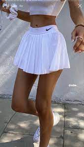 Find the perfect tennis outfit with our wide selection of nike women's tennis skirts, tanks, tops, shorts and dresses. Itsapriiiil White Tennis Skirt Tennis Skirt Outfit Fashion