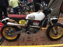 Suzuki Drz400e Scrambler At Deus Bike Build Off Bondi Bike Enduro Motorcycle Cafe Racer Motorcycle