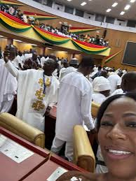 Duly sworn into the 9th Parliament of the 4th Republic of Ghana. Now the  real work of service to the great people of Ghana and my beloved  constituents in Essikado-Ketan begins. #newessikadoketan #