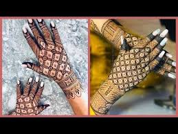 Designer Bridal Full Back Hand Check Mehndi Design Collection Youtube In 2020 Mehndi Designs Henna Designs Mehndi