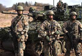 Mspo 2017 news visitors latvia ranks and combat uniforms latvian army. Largest Deployment In Latvian History Takes Place At Nato Exercise In Germany News Stripes