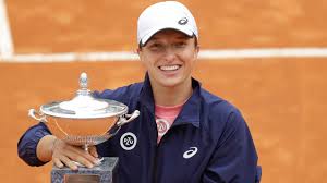 She was the champion at the 2020 french open and is the first polish player to win a grand slam singles title in history. Iga Swiatek Double Bagels Karolina Pliskova To Win The Rome Wta 1000 Title Tennis News Sky Sports