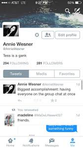 That's when we scramble, and our bio ends up reading like this: Annie Wesner On Twitter Matching Bios For You And Your Best Friends Justgirlythings Tesseahogan Haii Katie Http T Co Szp5ihcefq